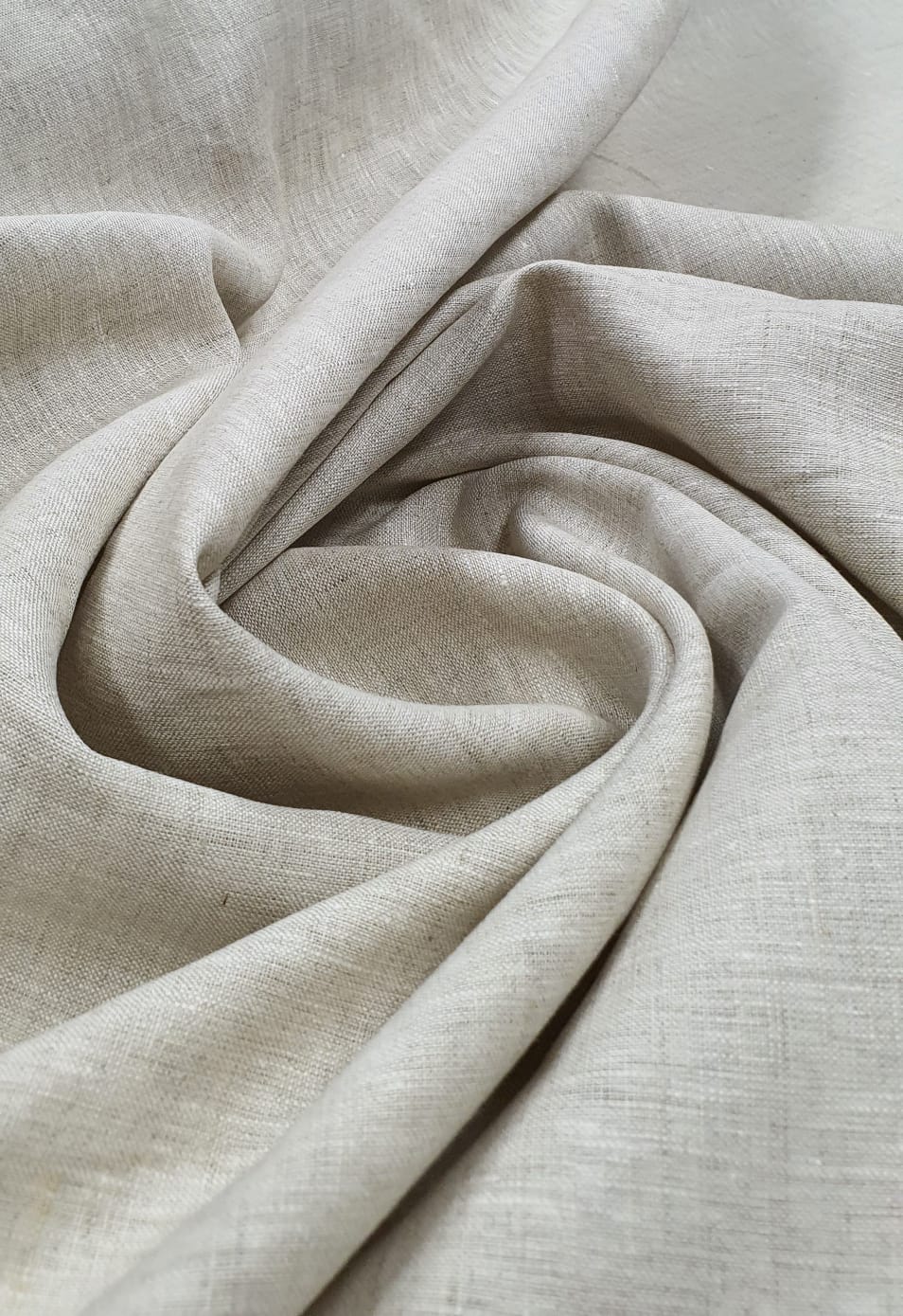 Linho Puro Natural - Largura 1,40 m x Comprimento 0,85 cm