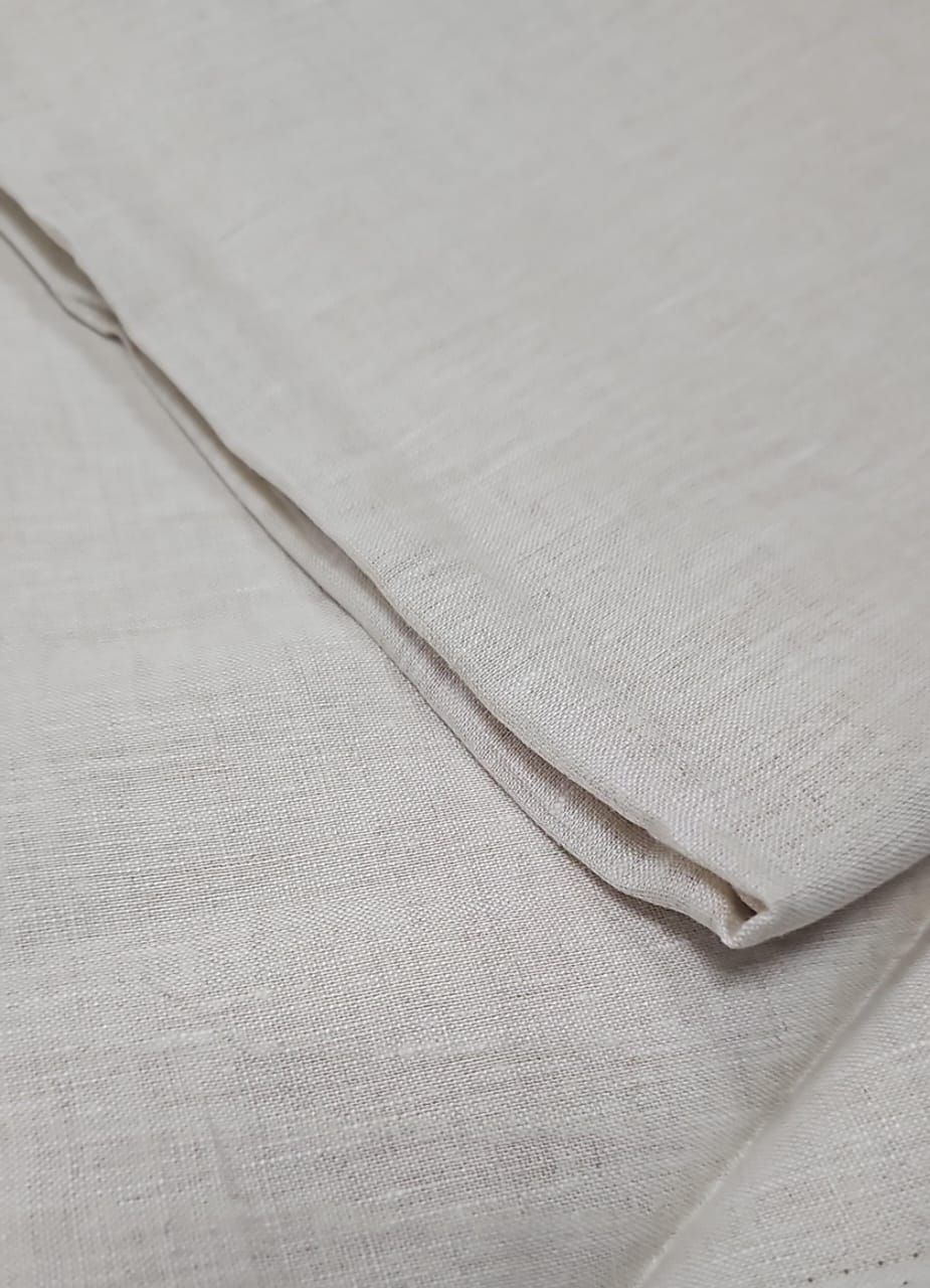 Linho puro natural - Largura 1,40 m x Comprimento 3 m 