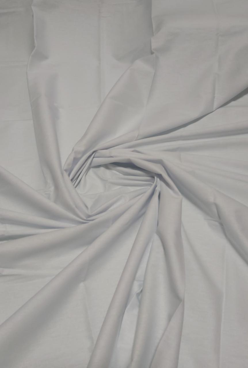 Tricoline Lisa Branca Premium 100% Algodão COM SUJEIRA - Largura 1,50 m x Comprimento 3 M 