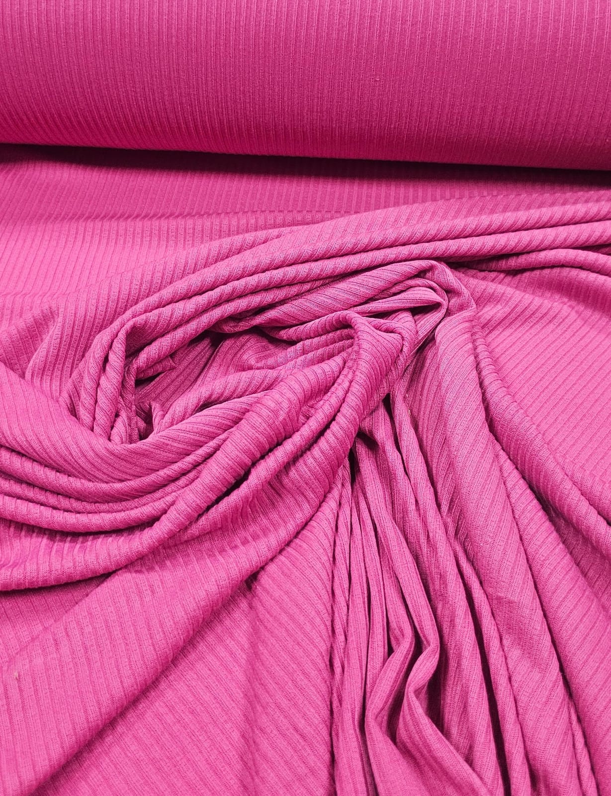 Malha Canelada Pink - Largura 1,50 m x Comprimento 1,20 m 
