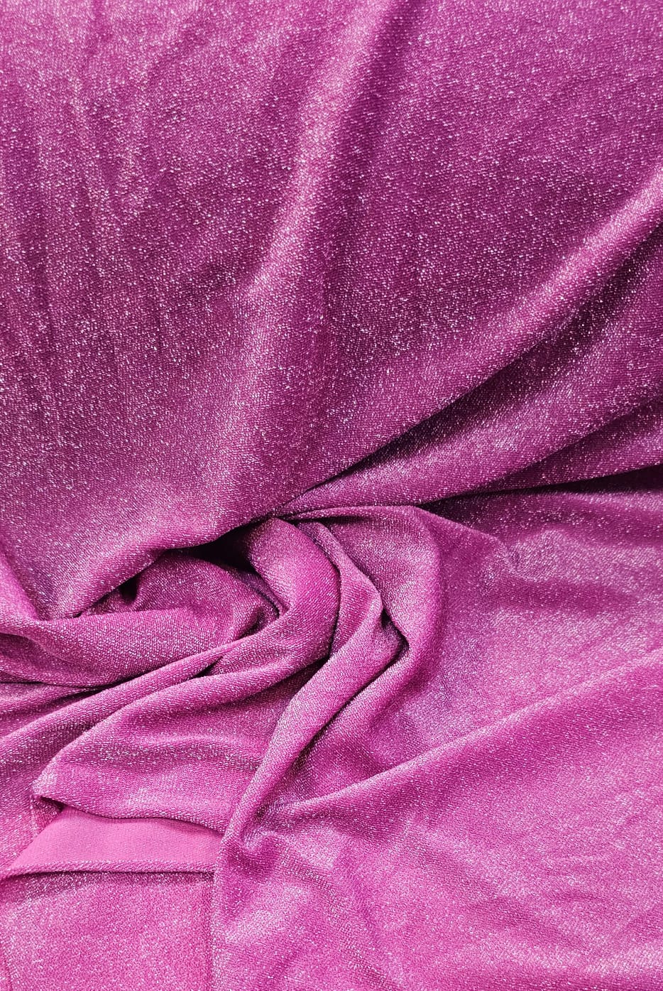 Malha Lurex Pesada Premium Pink - Comprimento 2 m x Largura 1,75 m