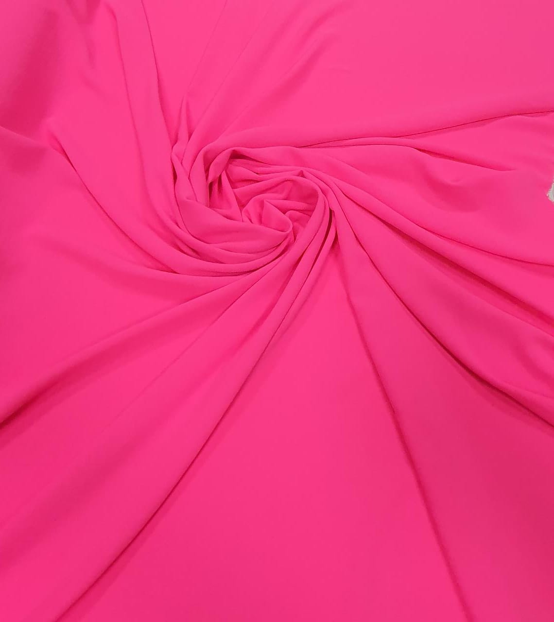 Crepe Air Flow Duna Liso Pink Neon - Comprimento 2 m x Largura 1,50 m 