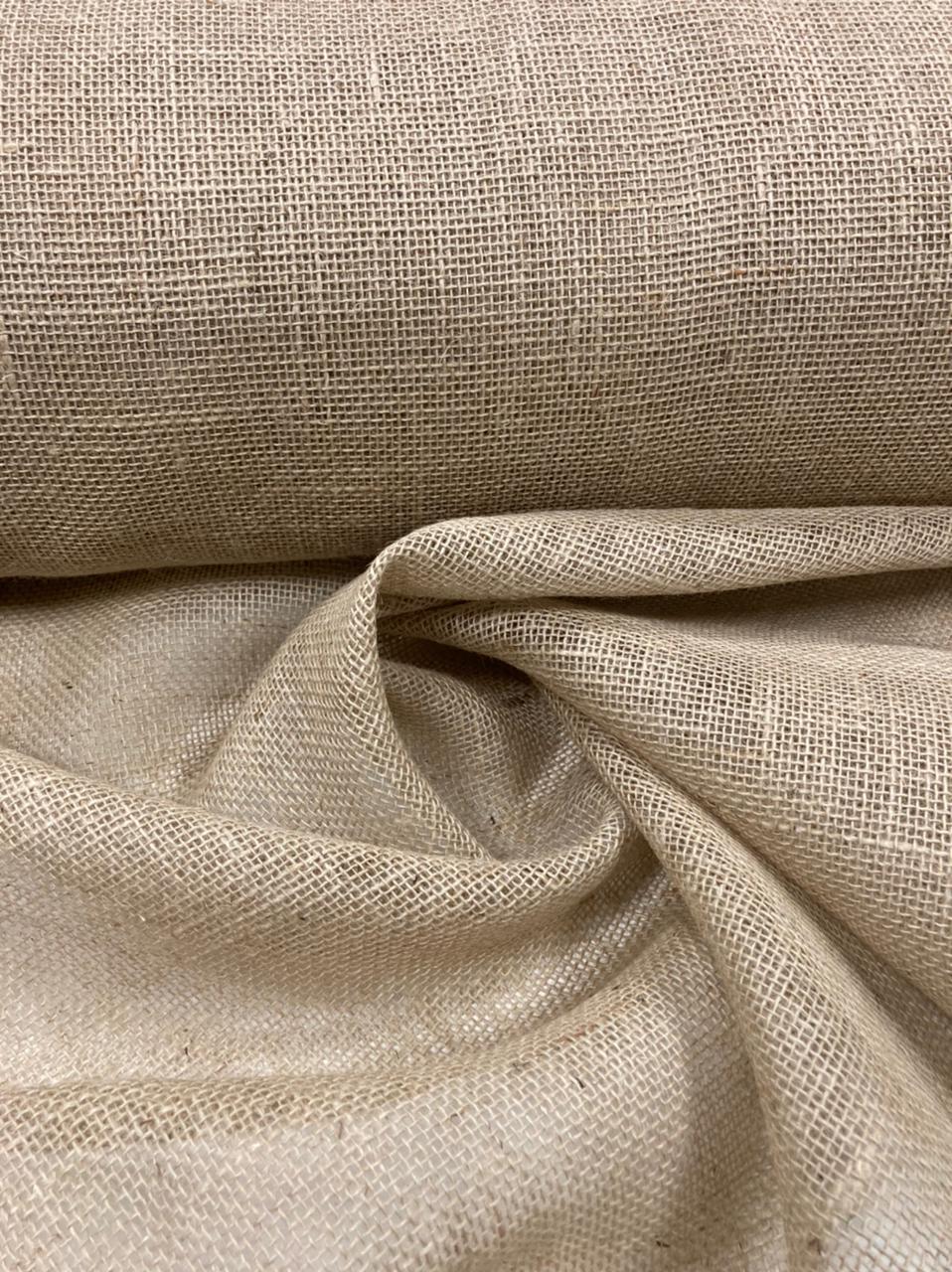 Juta Light Natural P9 - 1,0m Largura - Comprimento 0,60 cm x Largura 1 m