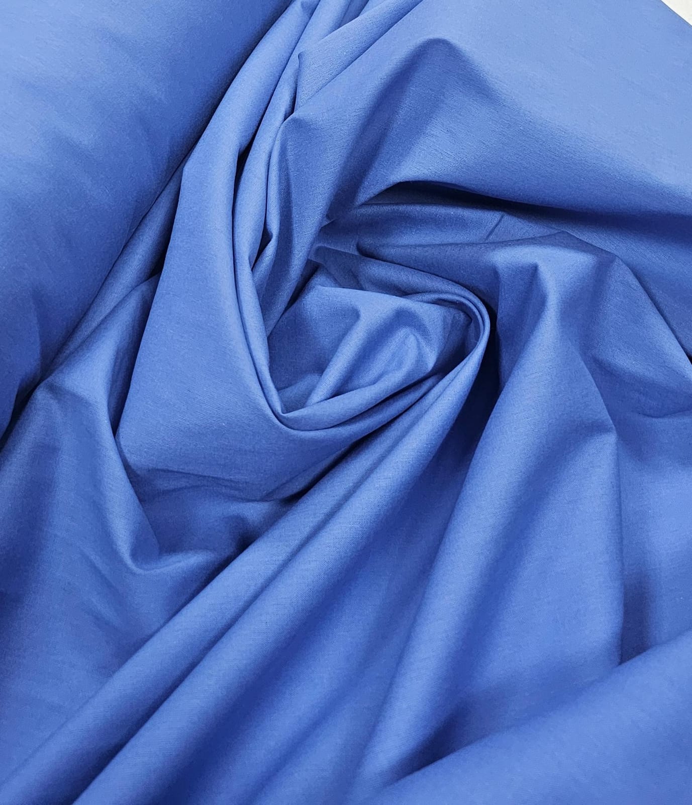 Tricoline Lisa Azul Jeans 100% Algodão - Comprimento 2 m x Largura 1,50 m 