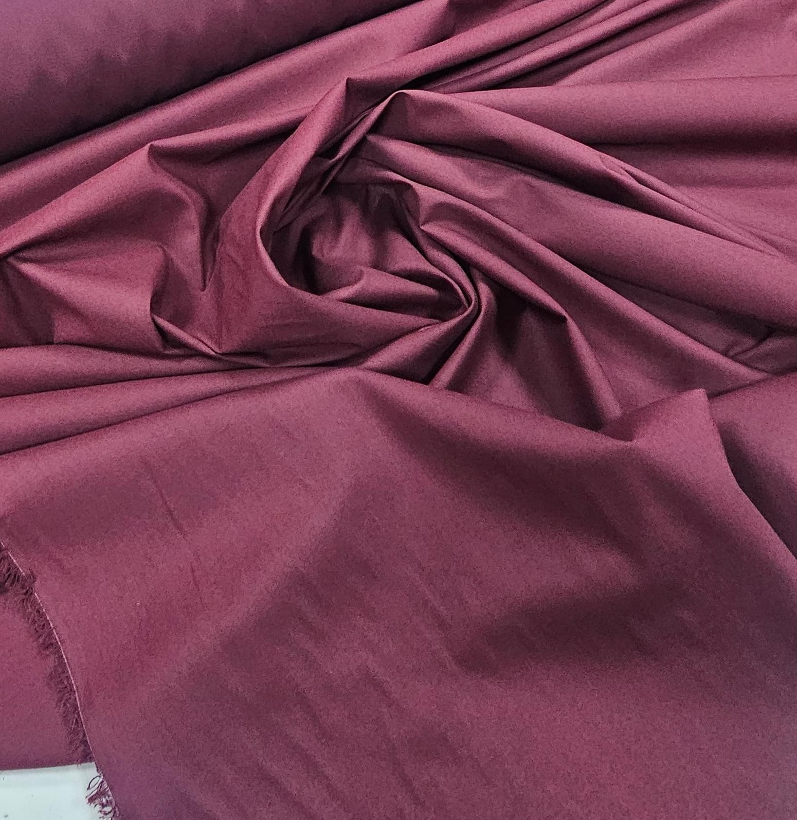 Tricoline Lisa Marsala Premium 100% Algodão - Comprimento 0,80 cm x Largura  1,50 m 