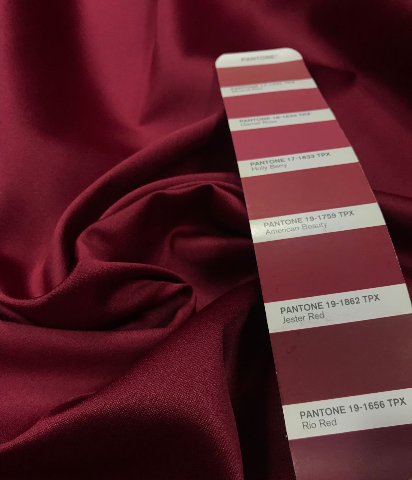 Crepe Amanda Liso Marsala COM FIO PUXADO  - Largura 1,50 m x Comprimento 1 M 