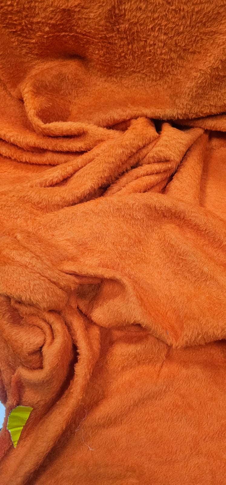 Ultra Soft Fleece Dupla Face Laranja  - Comprimento  4 m x Largura 1,90 m 