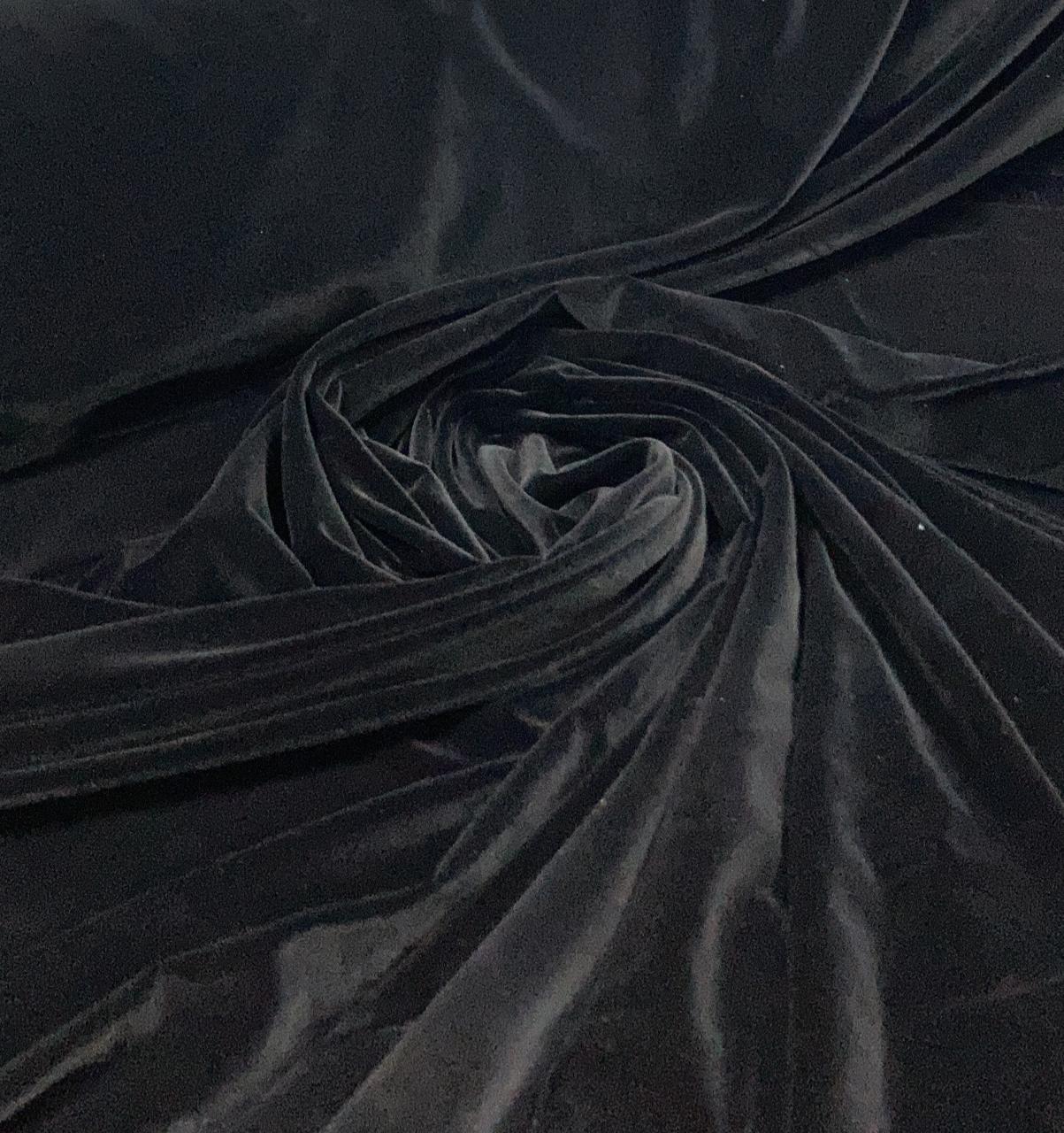 Veludo Tipo Alemão Três Águias Preto - Comprimento 0,95 cm x Largura 1,40 m 