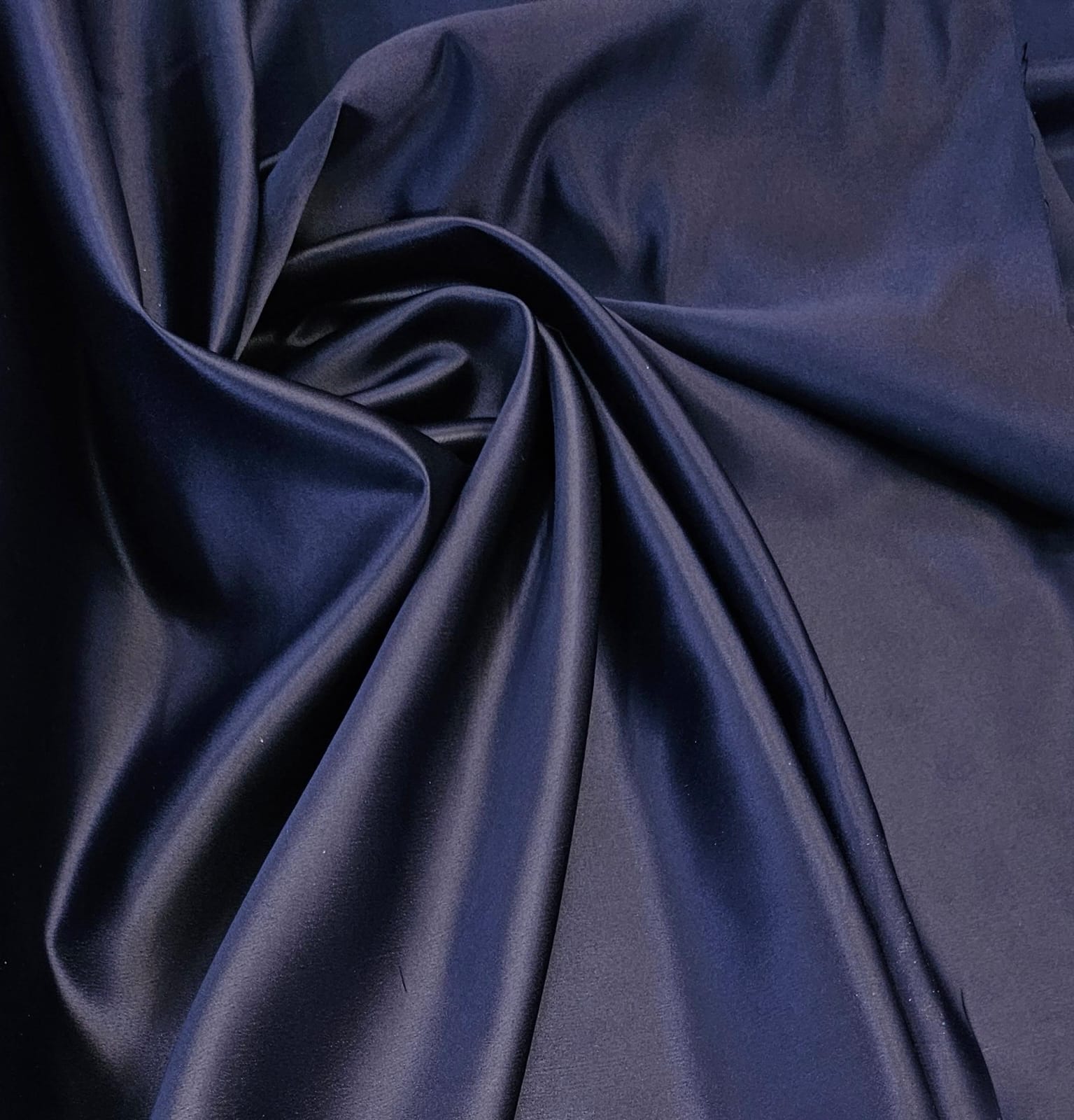 Cetim Bucol Liso Azul Marinho - Comprimento  1 m  x Largura 1,50 m 