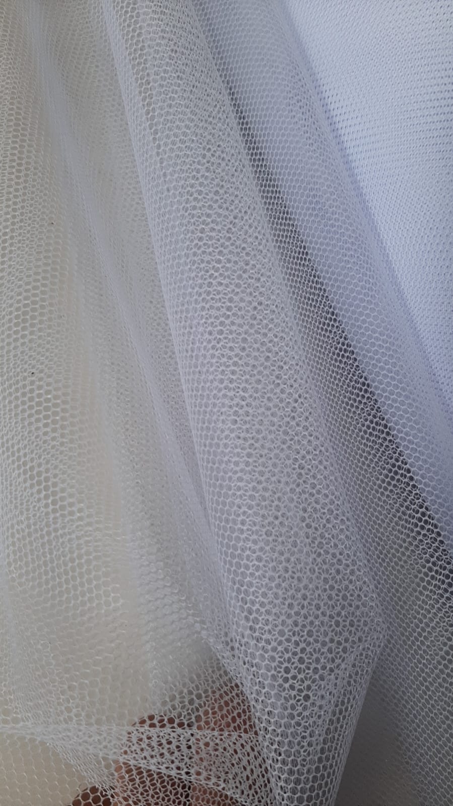Filó Armado Branco 3,00 de Largura - Comprimento 0,50 cm
