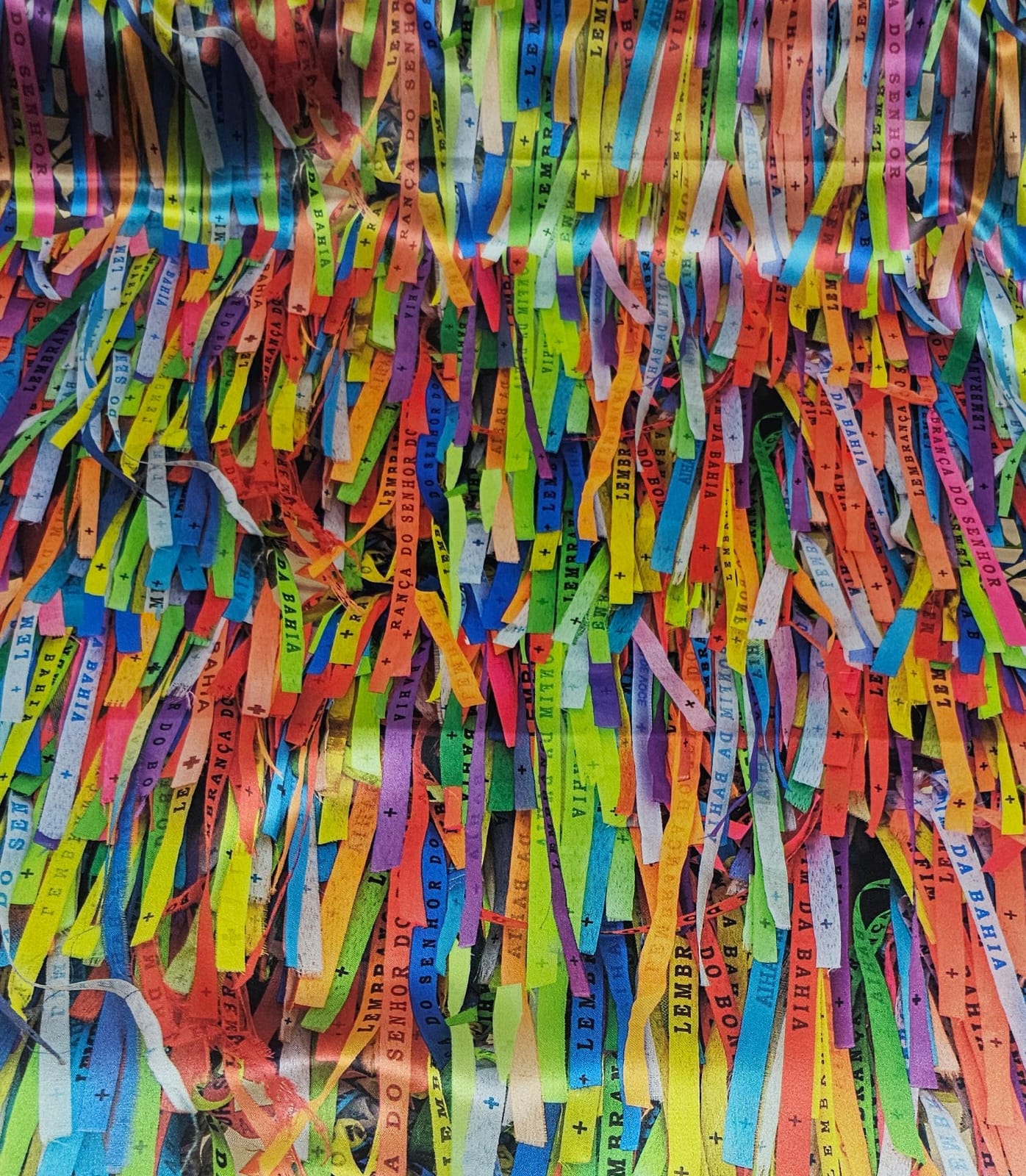 Cetim Estampado Digital Senhor do Bonfim  - Comprimento 2,70 m x Largura 1,47 m 