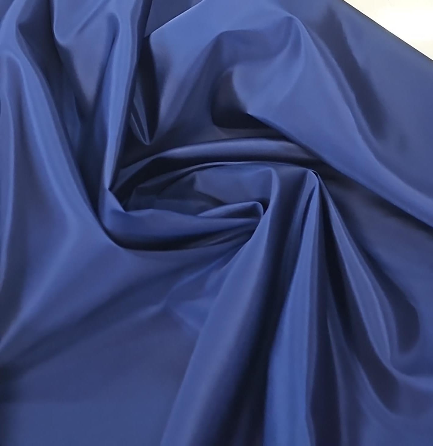 Tafetá Indiano Toque de Seda Azul Marinho - Comprimento 1 m x Largura 1,45 m