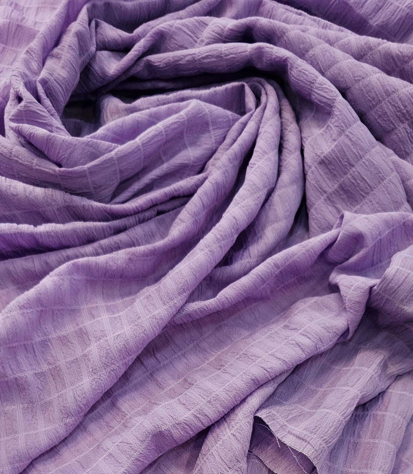 Crepe Tulum Com Elastano Lilás - Comprimento 1 m x Largura 1,47 m