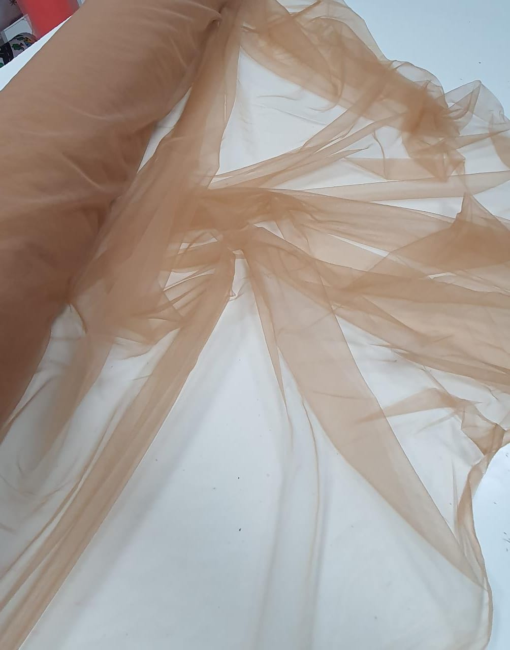 Tule 2º Pele Iluzione Nude - Comprimento 2 m x Largura 1,60 m