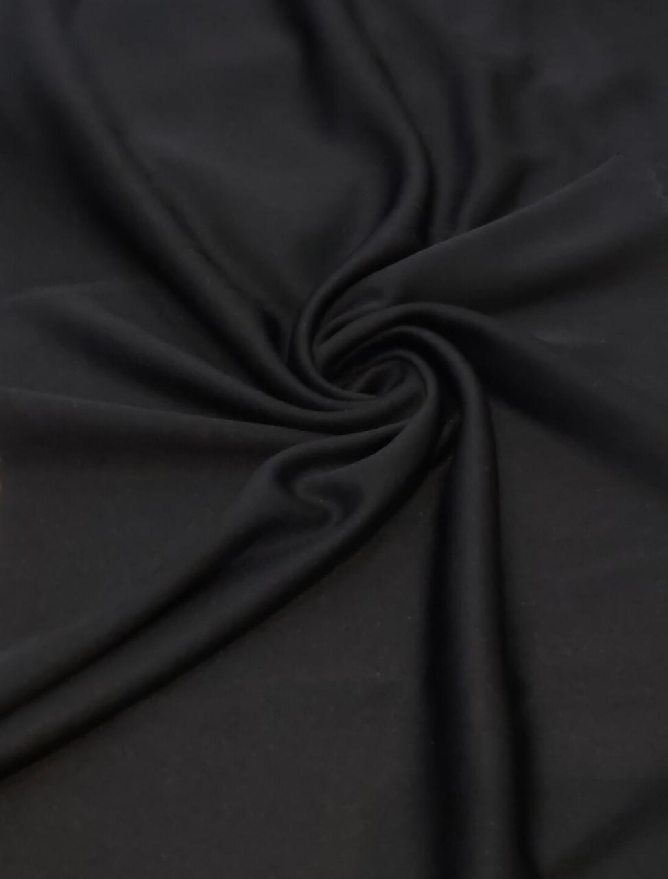 Malha Helanca Lisa Preta - Comprimento 0,90 cm x Largura 1,80 m