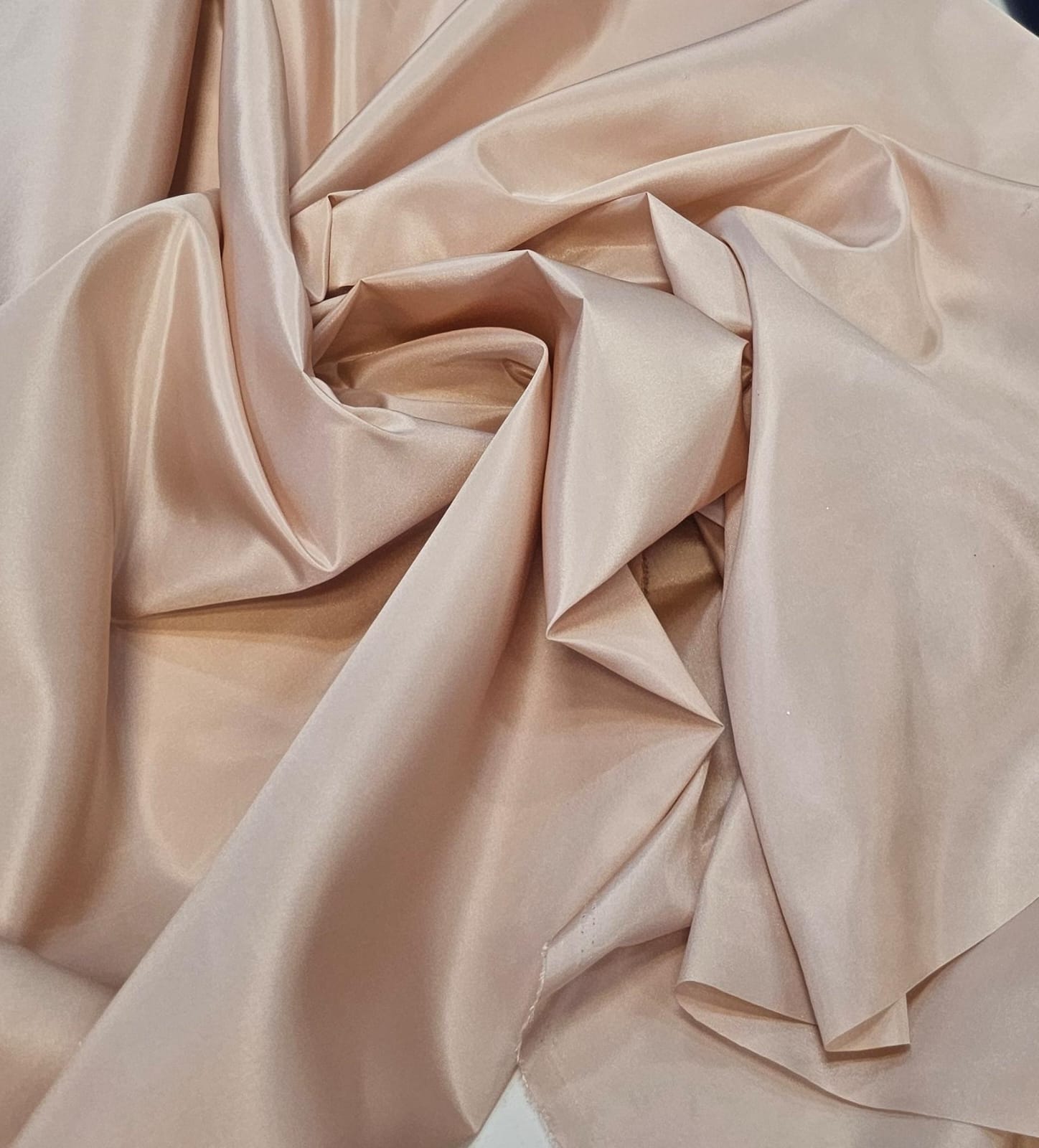 Tafetá Indiano Toque de Seda Rosê - Comprimento 4 m x Largura 1,45 m