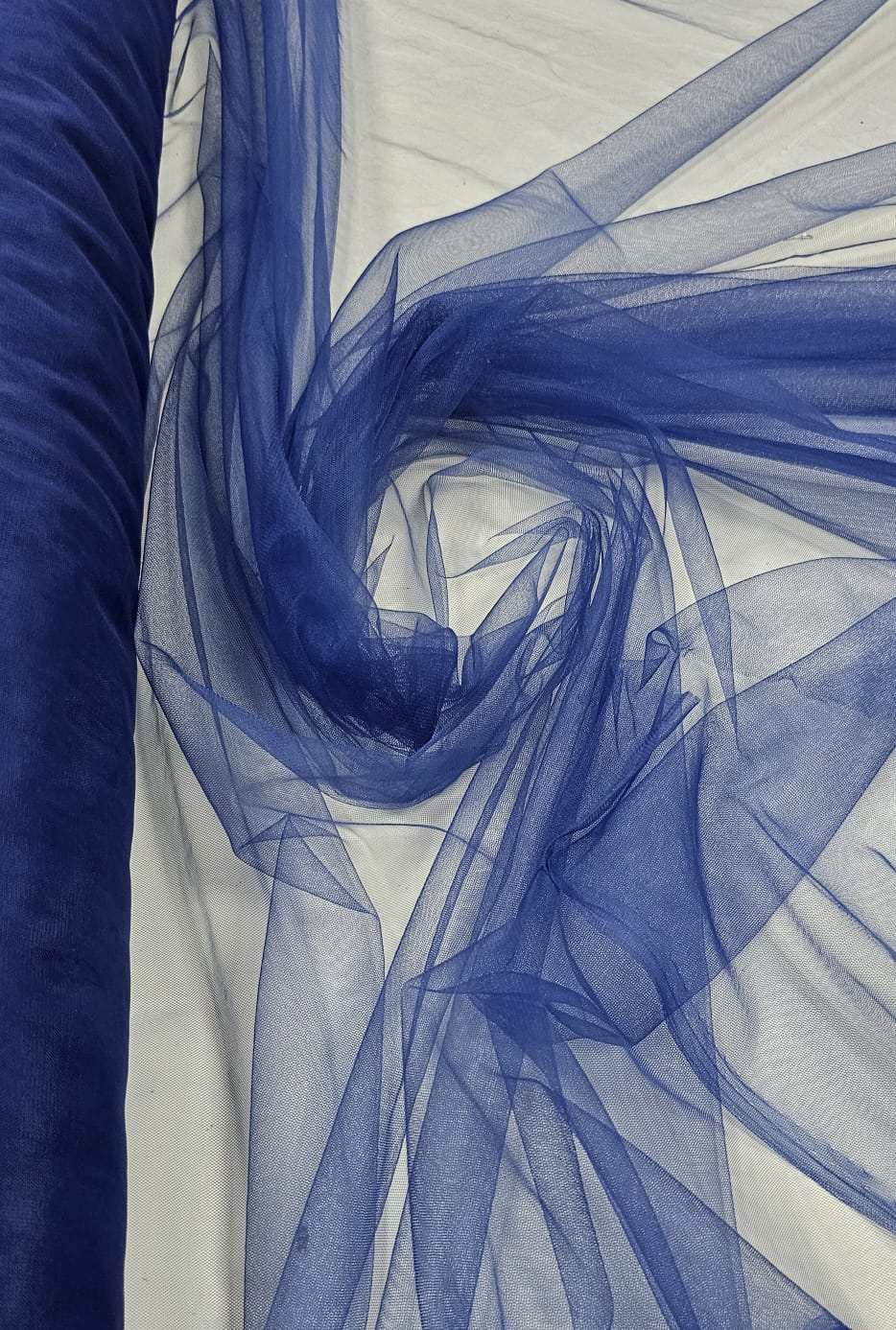 Tule 2º Pele Iluzione Azul Marinho  - Comprimento 3,50 m x Largura 1,40 m