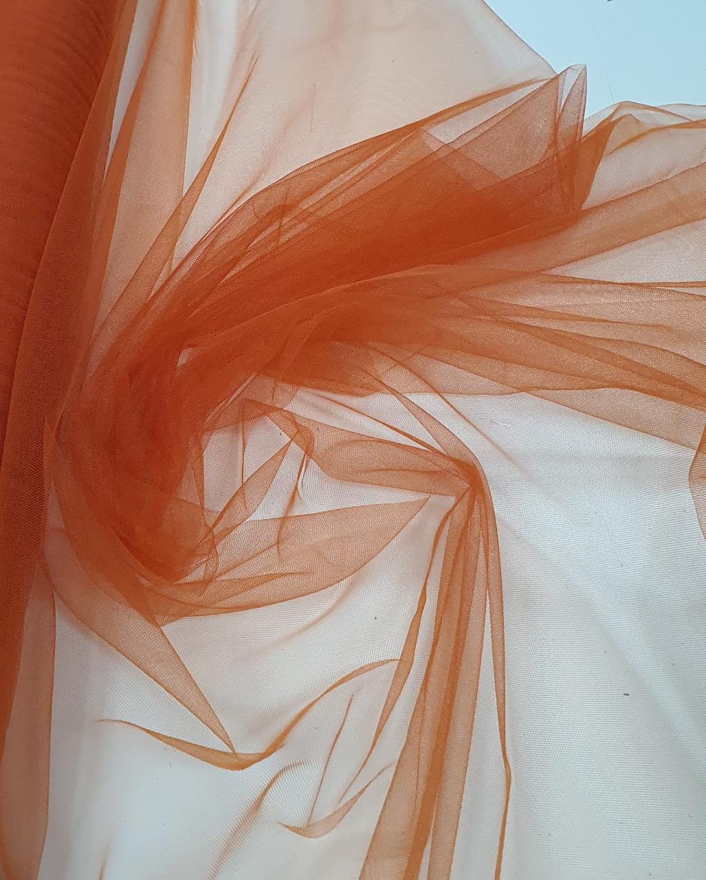 Tule 2º Pele Iluzione Terracota - Comprimento 1 m x Largura 1,40 m