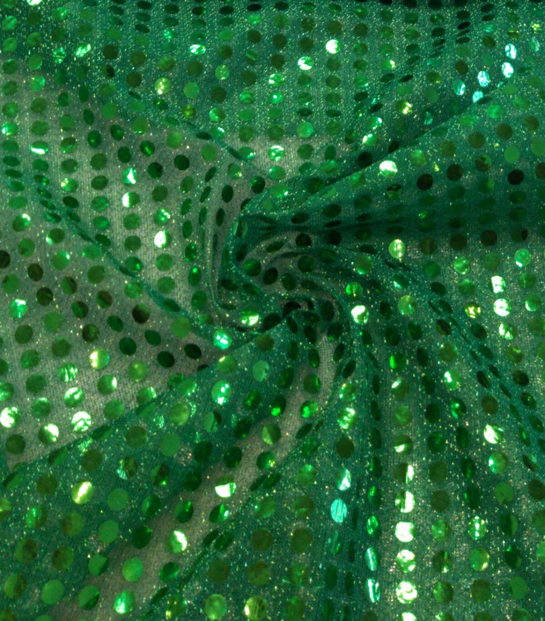 Paetê Colado Carnaval Verde Bandeira - Comprimento 1 m x Largura 1,15 m