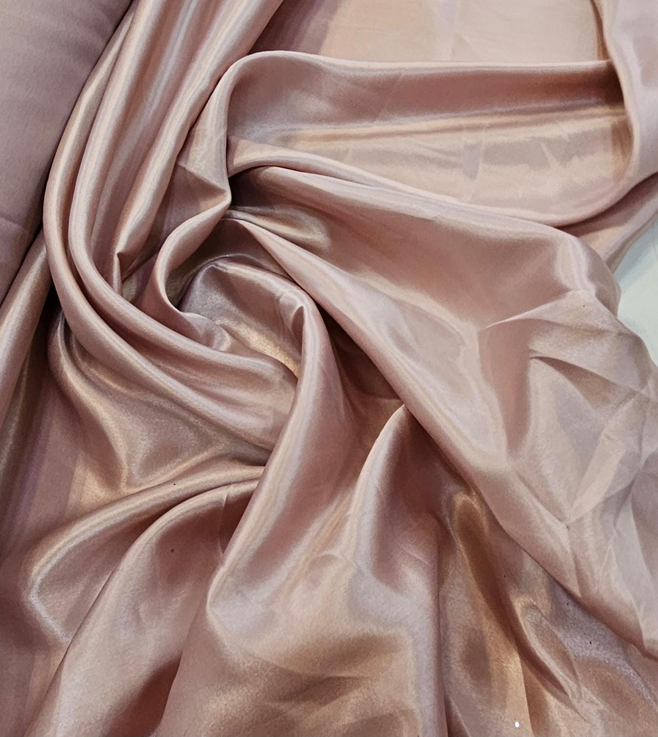 Cetim Charmeusse Liso Rosê Escuro - Comprimento 2 m x Largura 1,,47 m