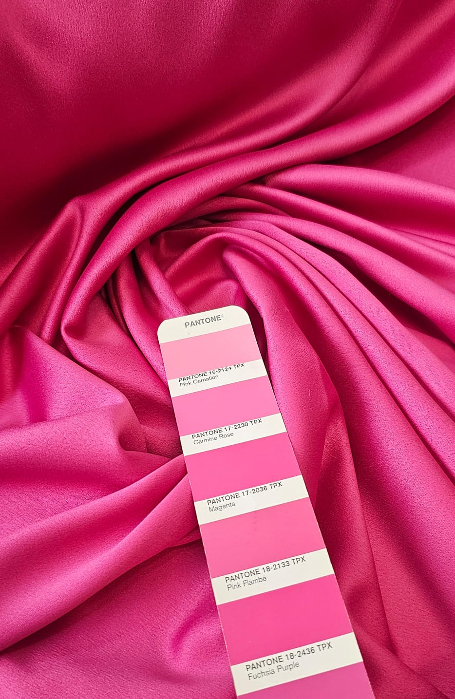 Crepe Amanda Liso Pink - Comprimento 3 m x Largura 1,50 m