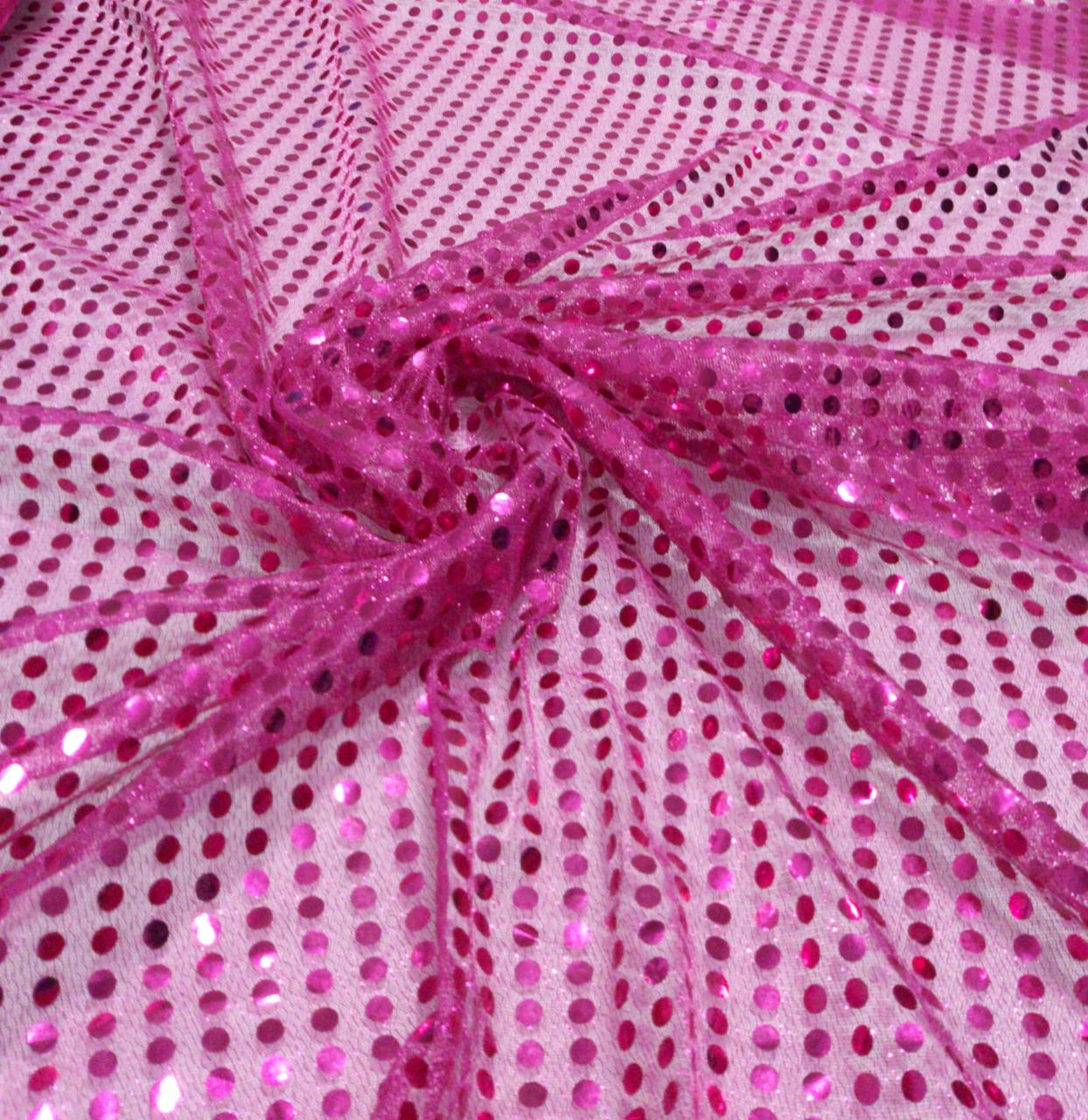 Paetê Colado Carnaval Pink - Comprimento 1,50 m x Largura 1,15 m