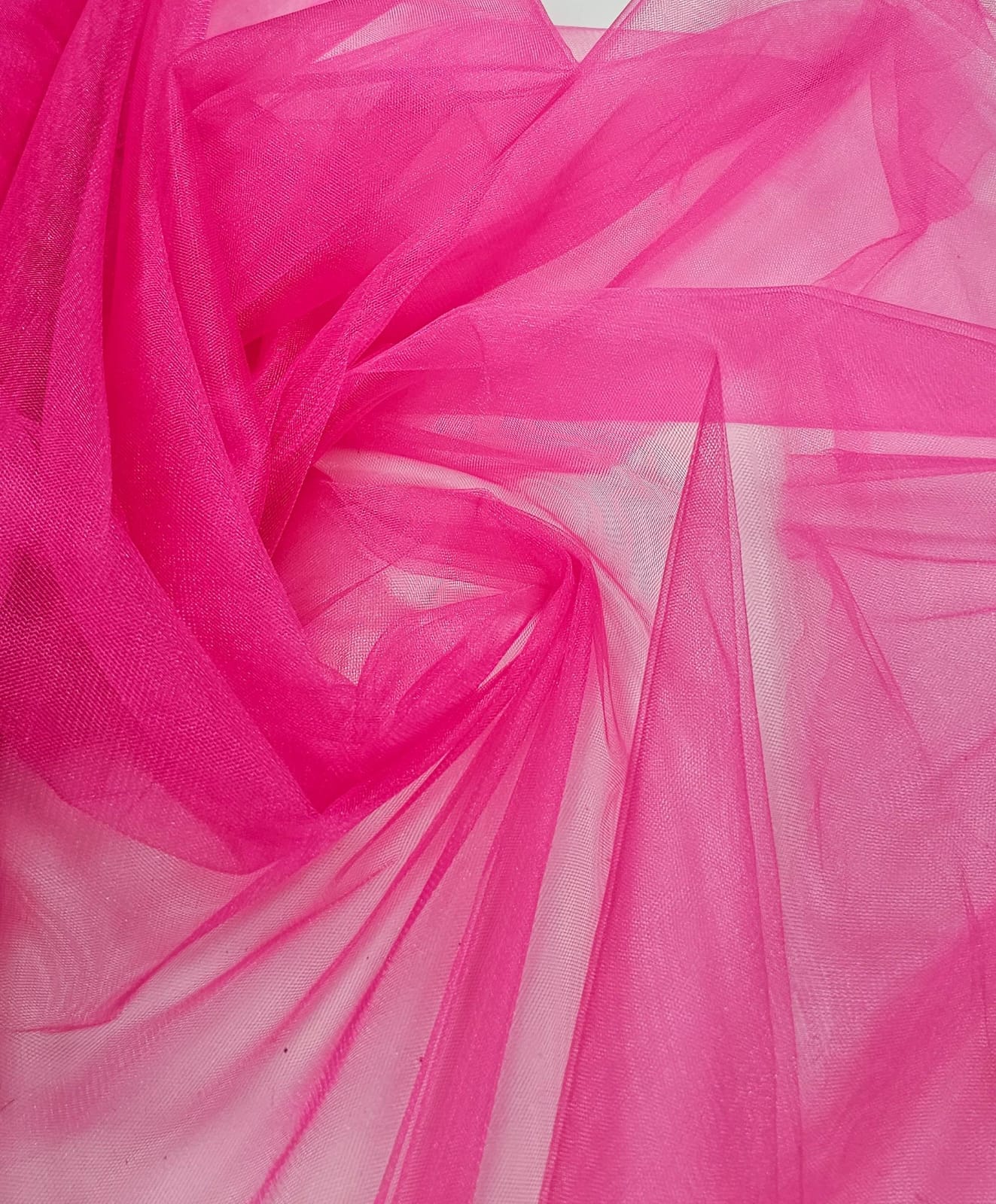 Tule Shine Pink  - Comprimento 1 m x Largura 3 m 