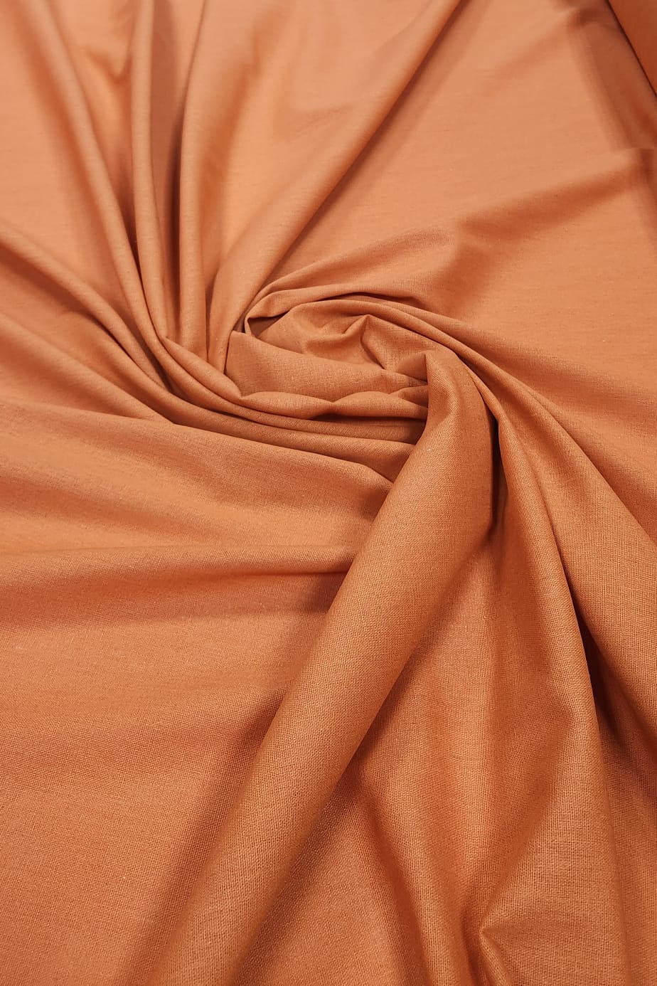 Linho com Viscose Trovata Terracota Claro - Comprimento 1 m x Largura 1,37 m