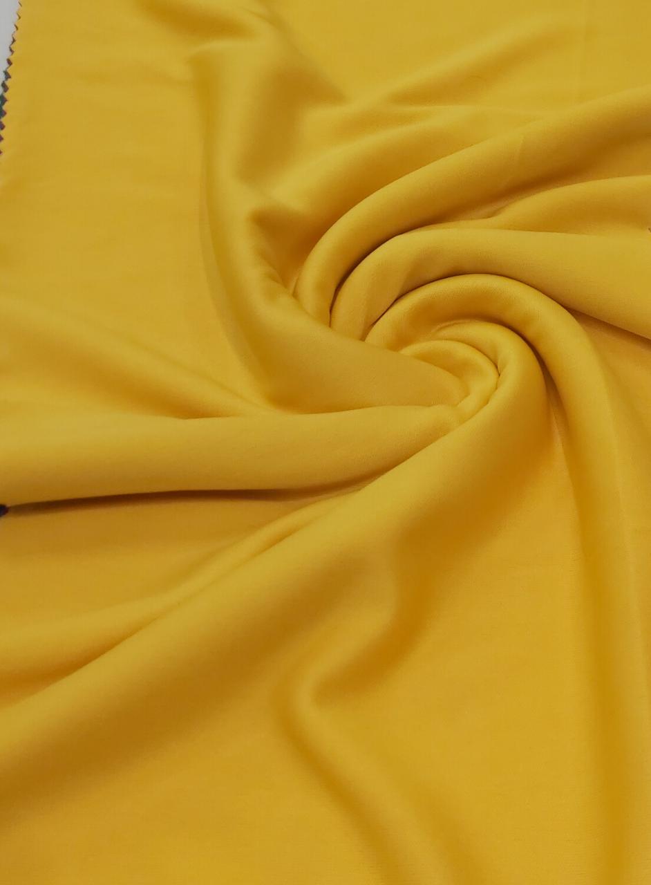 Malha Helanca Lisa Amarelo Ouro COM SUJEIRA - Comprimento 1,30 m x Largura 1,80 m