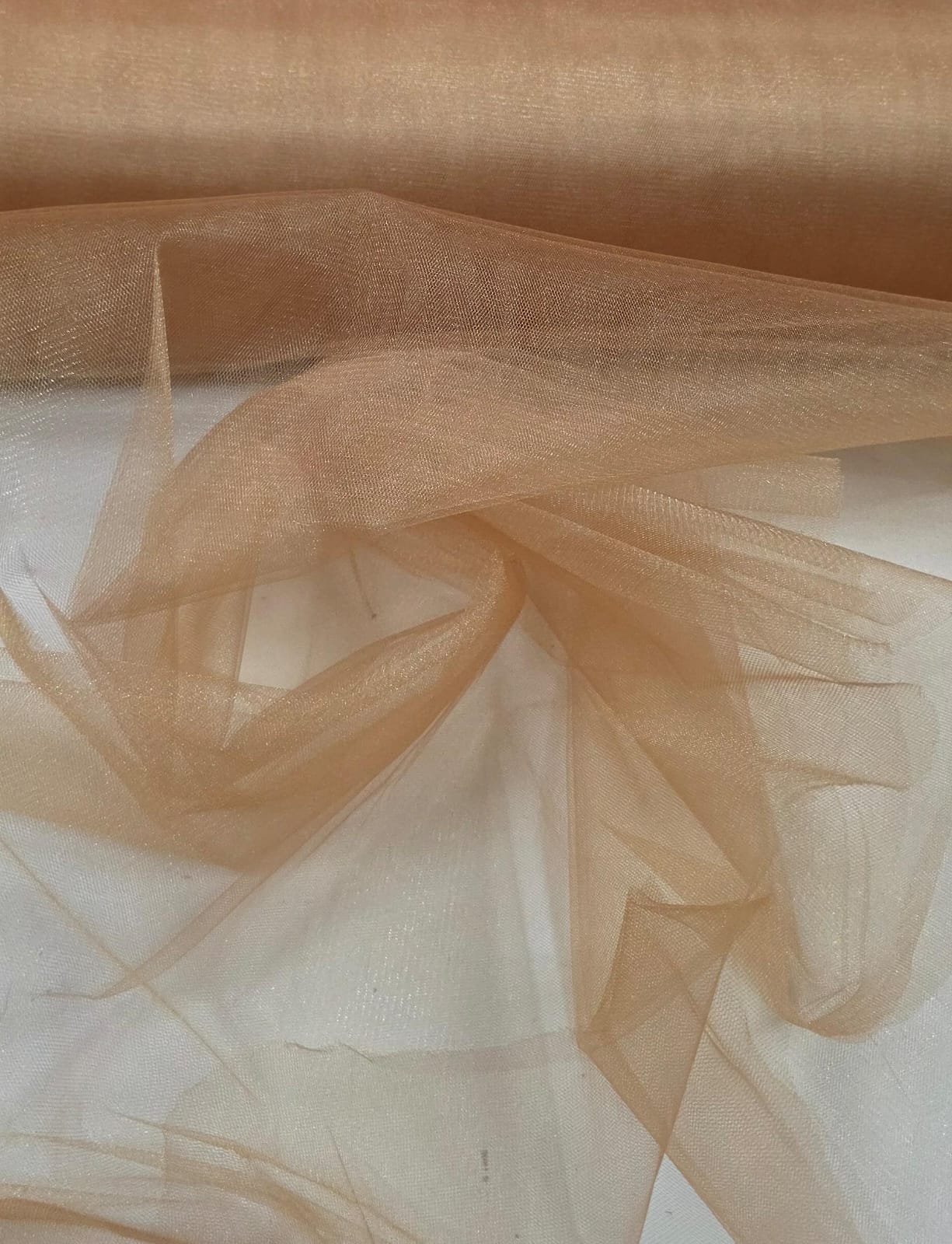 Tule Shine Dourado 02  - Comprimento 0,75 cm x Largura 3 m