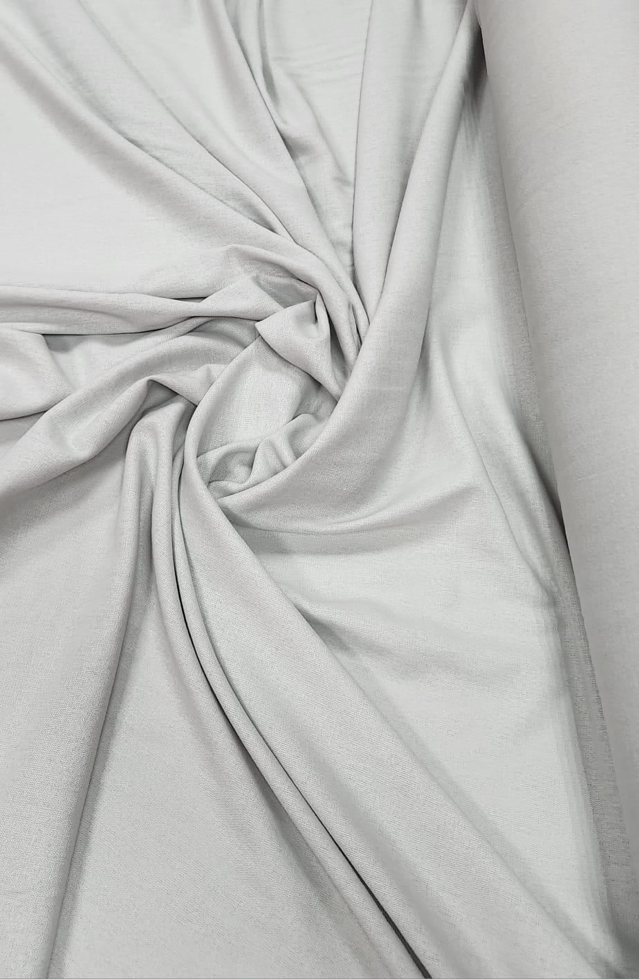 Linho com Viscose Trovata Cinza - Comprimento 1 m x Largura 1,37 m