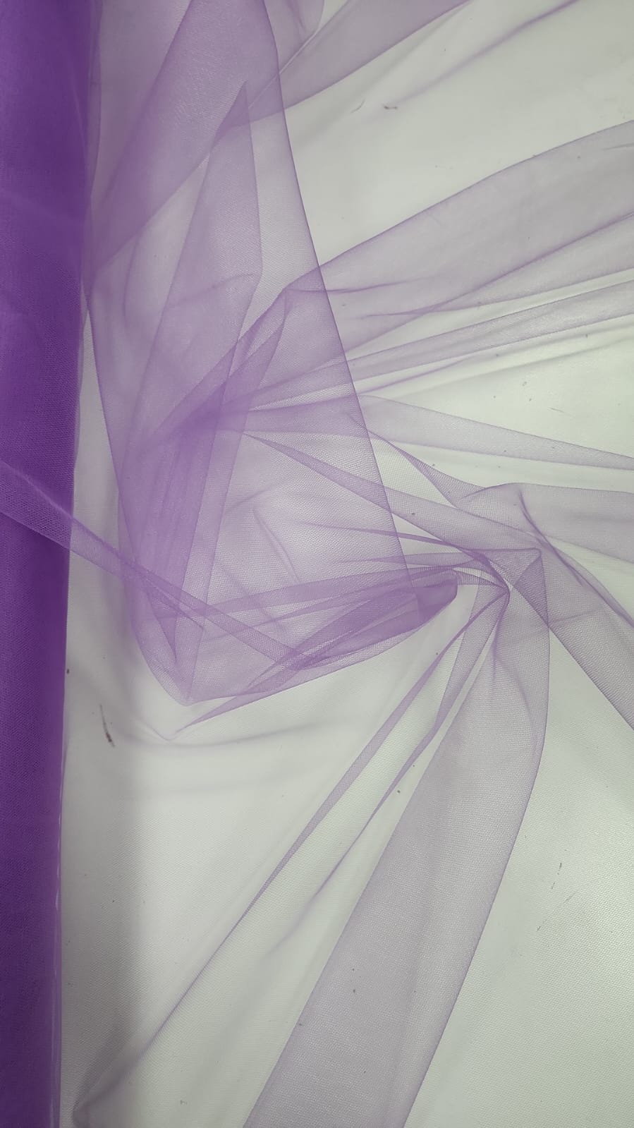 Tule 2º Pele Iluzione Roxo Violeta - Comprimento 2 m x Largura 1,40 m