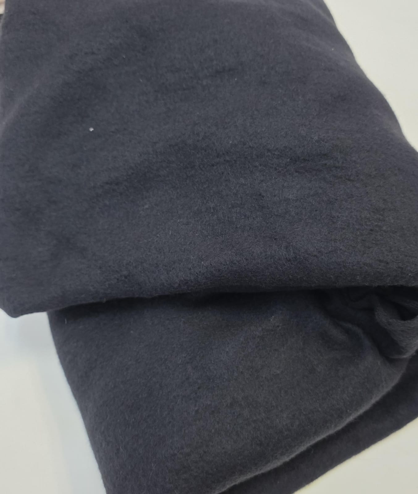 Moletom pesado dalila textil Preto - Comprimento 0,90 cm x Largura 1,80 m