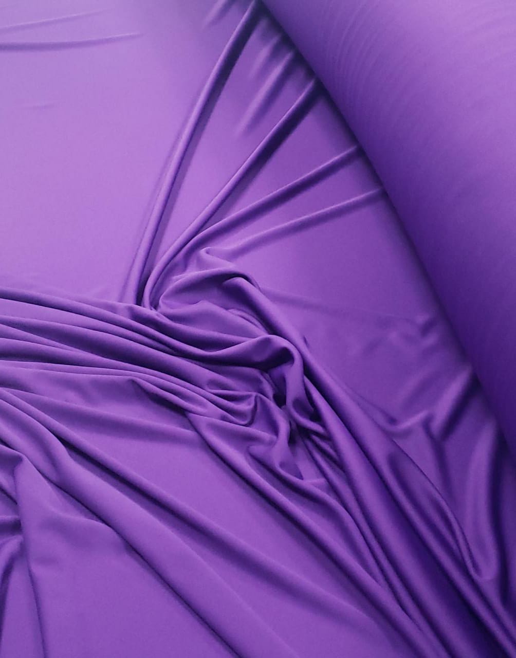 Malha Helanca Lisa Roxo - Comprimento 1 m x Largura 1,80 m