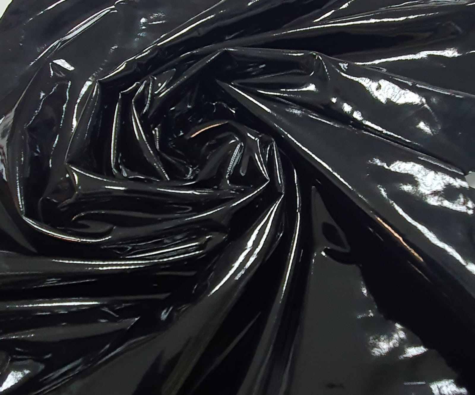 Vinil Premium Liso com Elastano Preto - Comprimento 0,80 cm x Largura 1,50 m