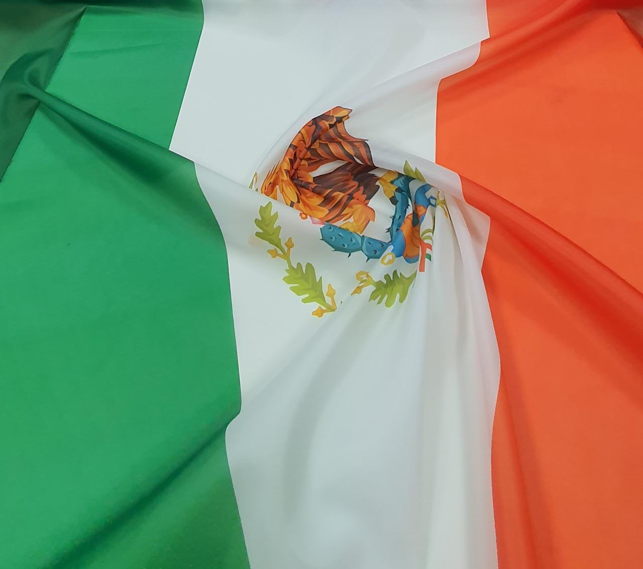 Bandeira do México em Failete