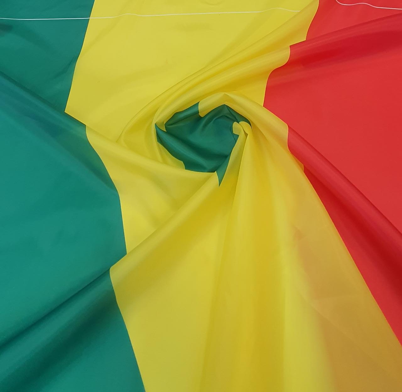 Bandeira do Senegal em Faliete - SóTecidos - Todo site em 10x sem