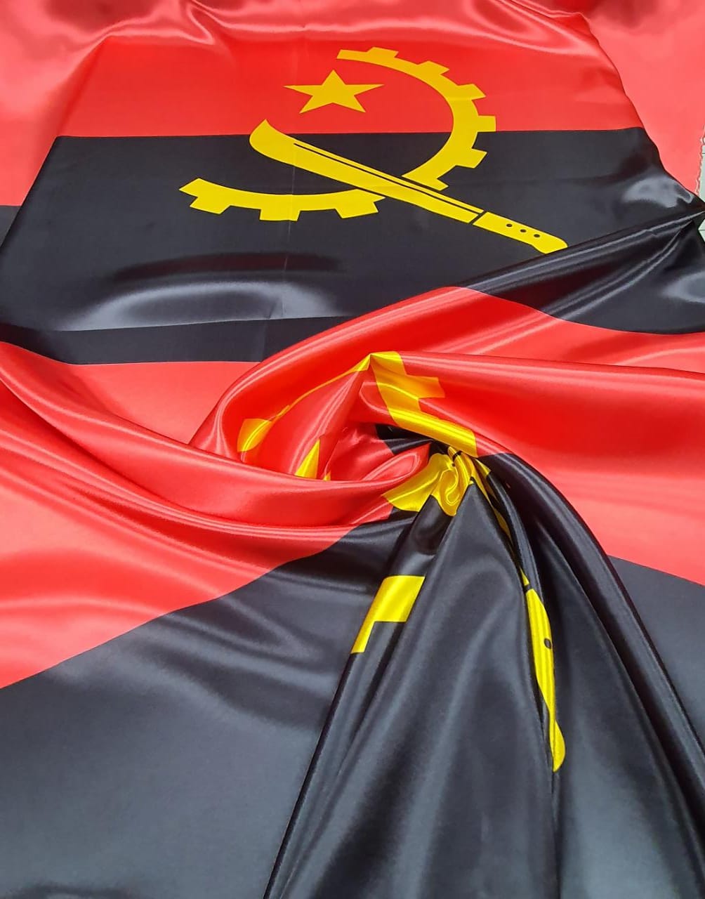 Cetim Bandeira da Angola