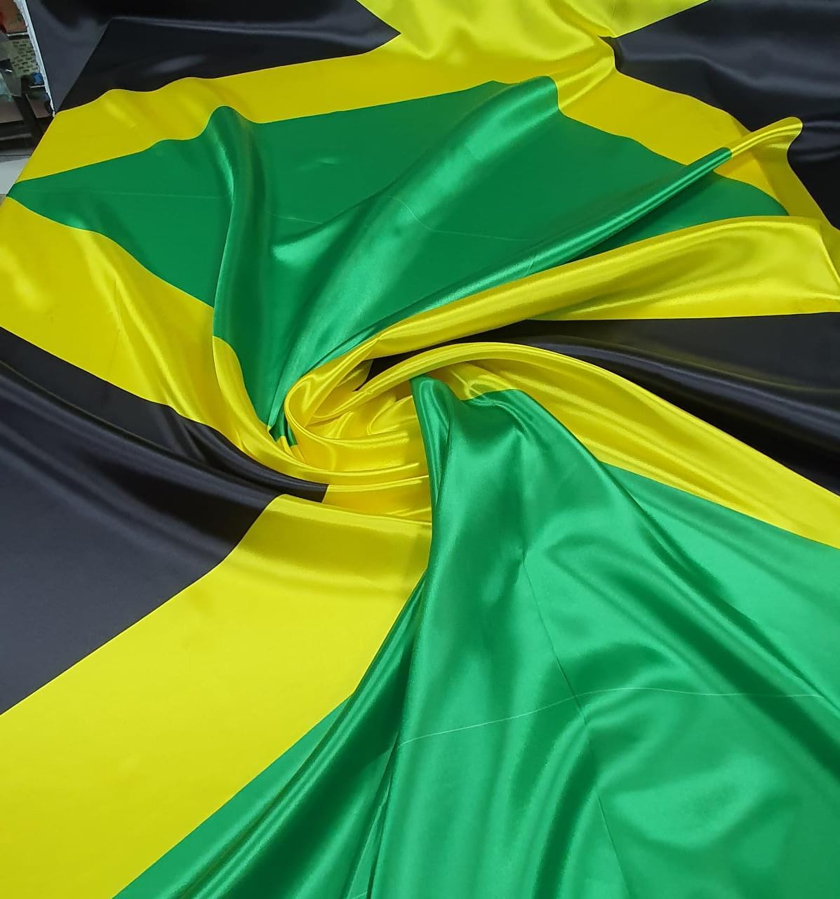 Cetim Bandeira da Jamaica