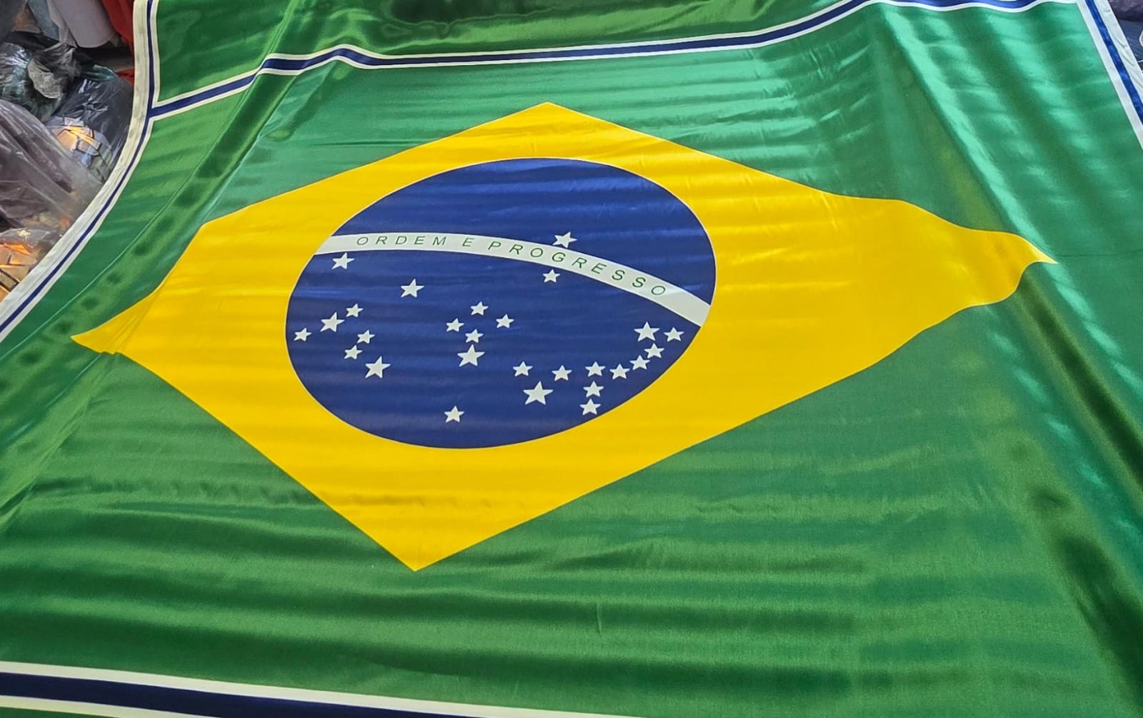 Cetim Bandeira do Brasil