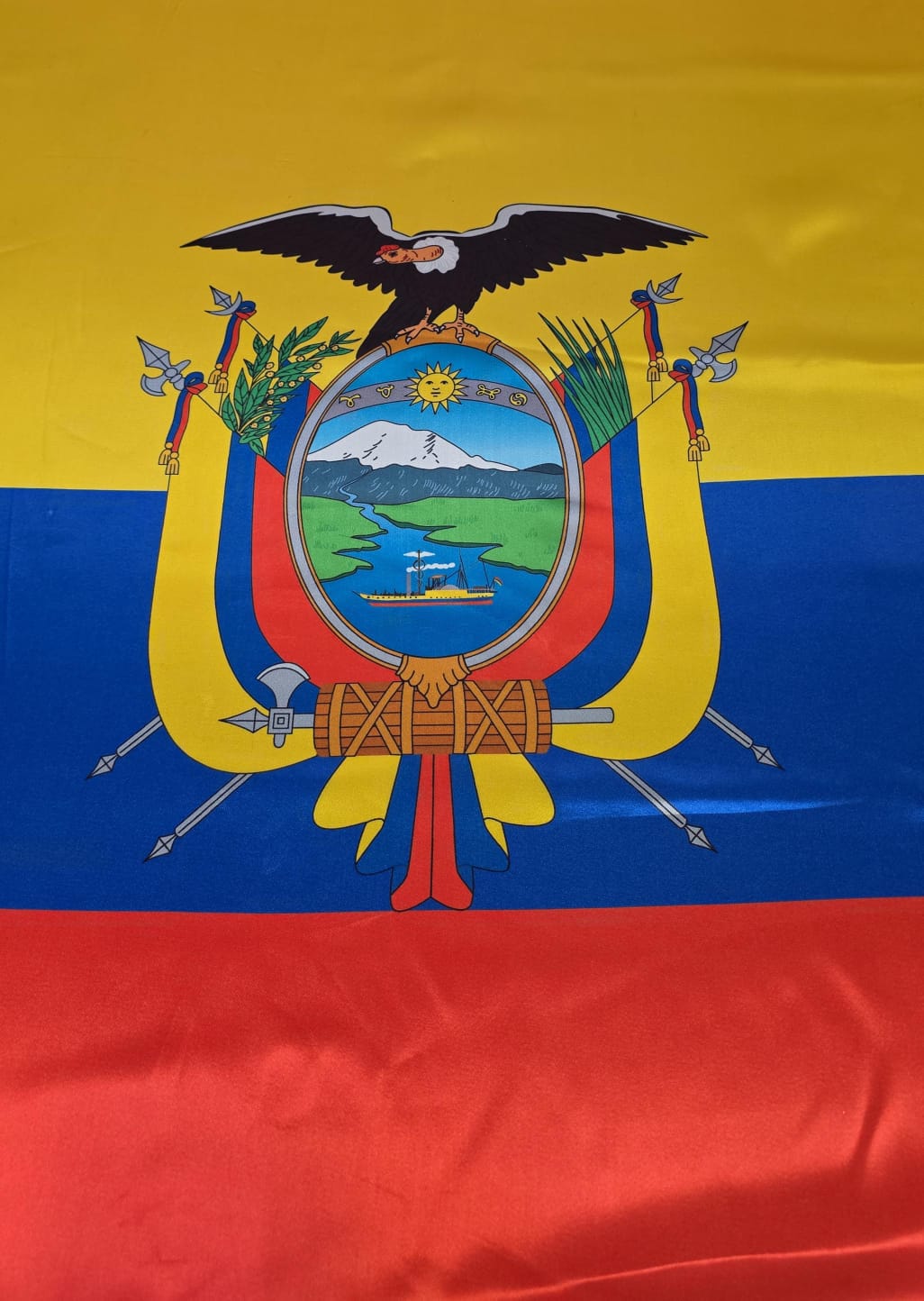 Cetim Bandeira do Equador