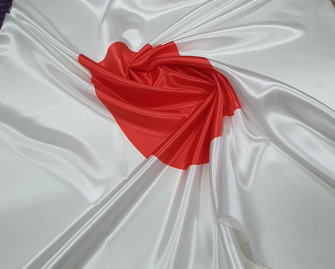 Cetim Bandeira do Japão