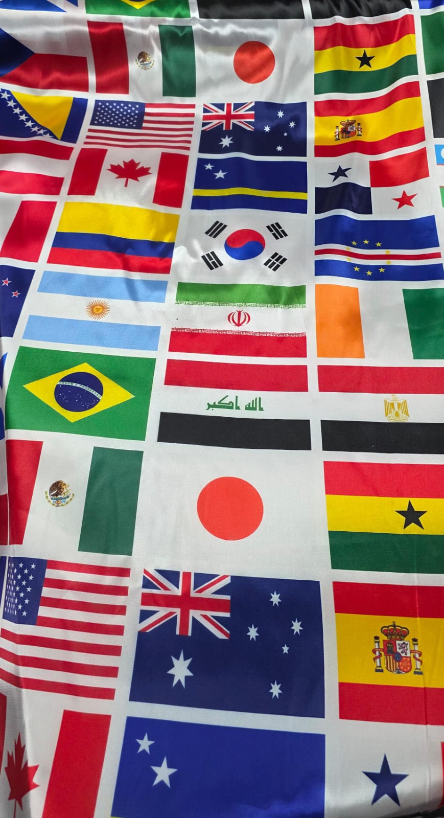 Cetim Estampado Digital  Copa do Mundo 2026