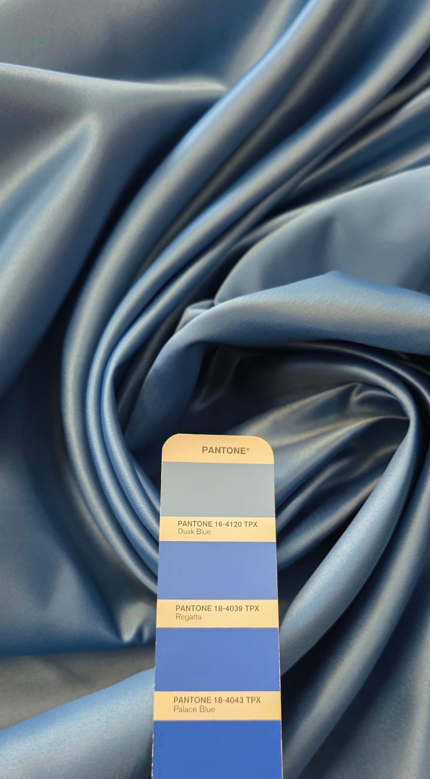 Cetim Bucol Liso Azul Jeans