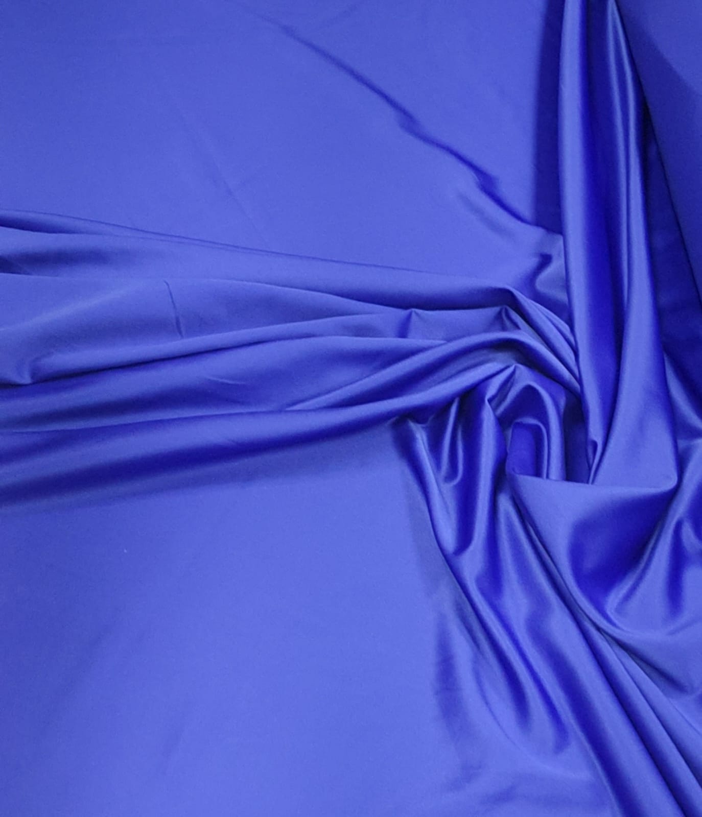 Crepe Pasquale Liso Azul Royal - SóTecidos - Todo site em 10x sem Juros!!