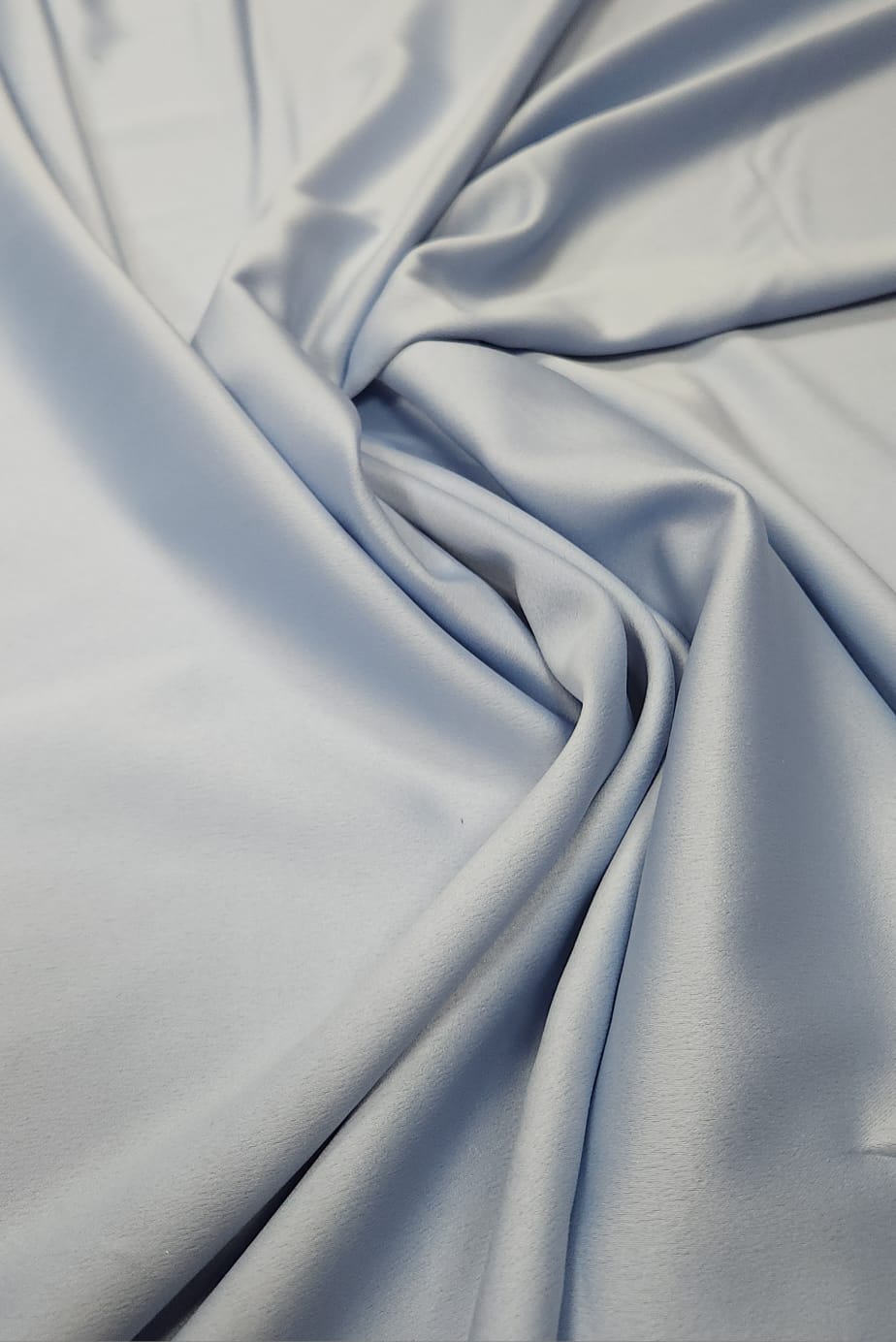 Crepe Amanda Liso Azul Serenity