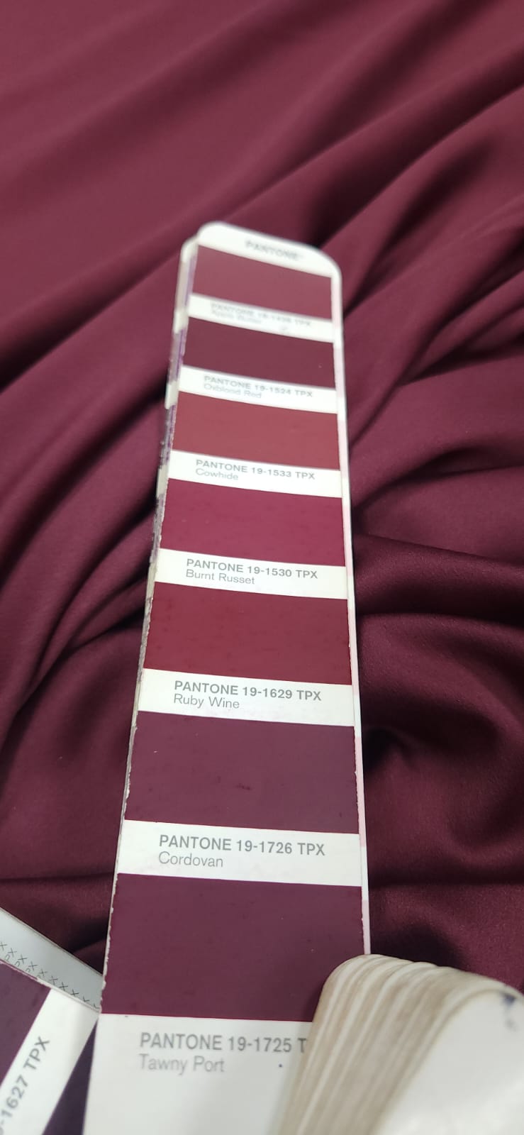 Crepe Amanda Liso Marsala