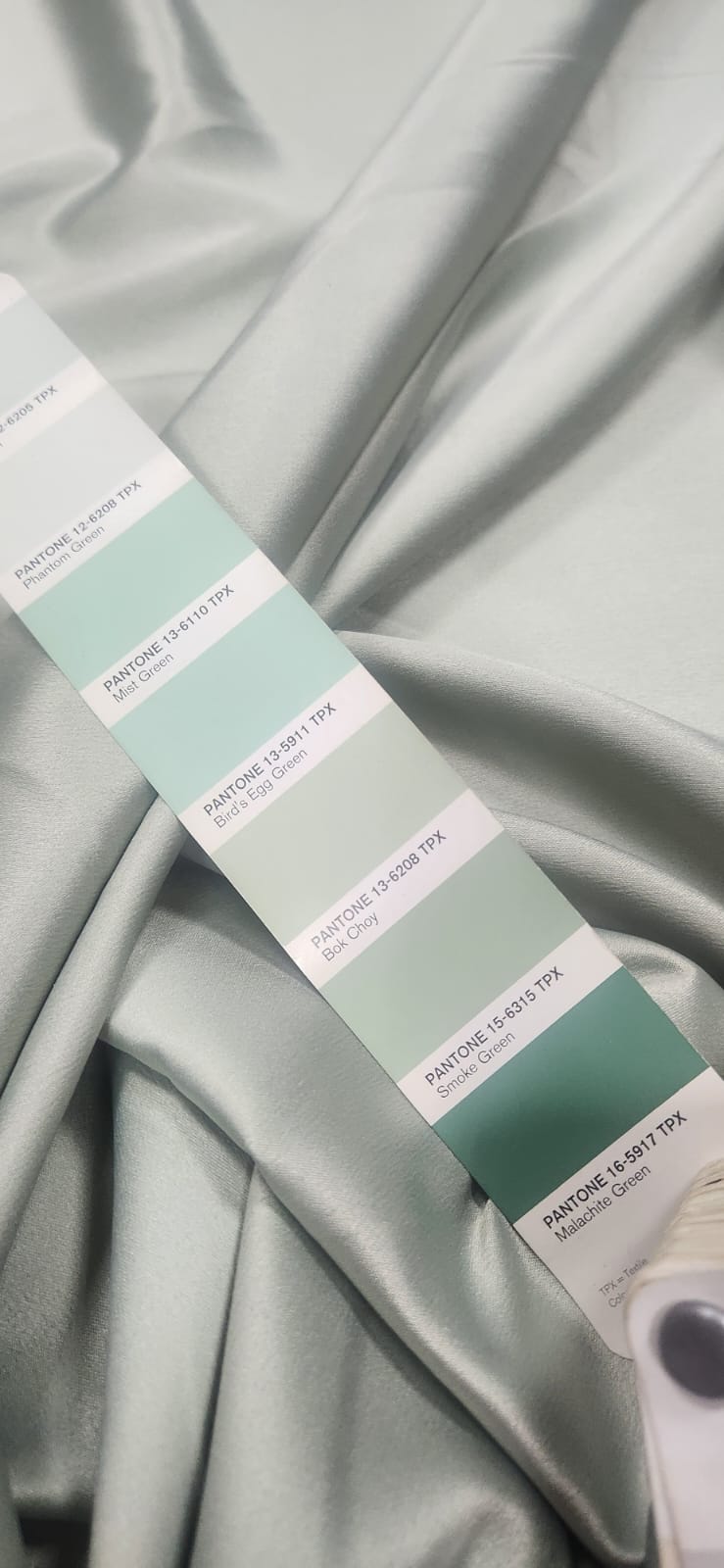 Crepe Amanda Liso Verde Menta Claro