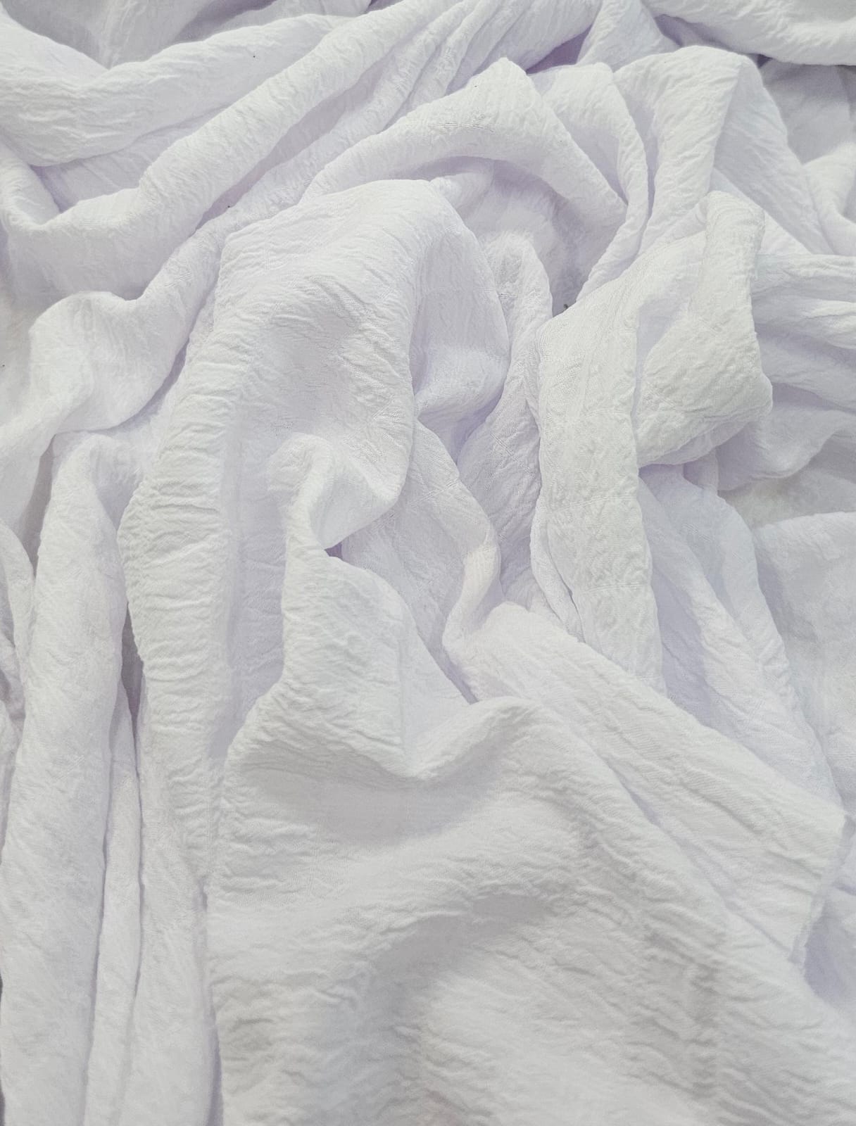 Crepe Tulum Com Elastano Branco 
