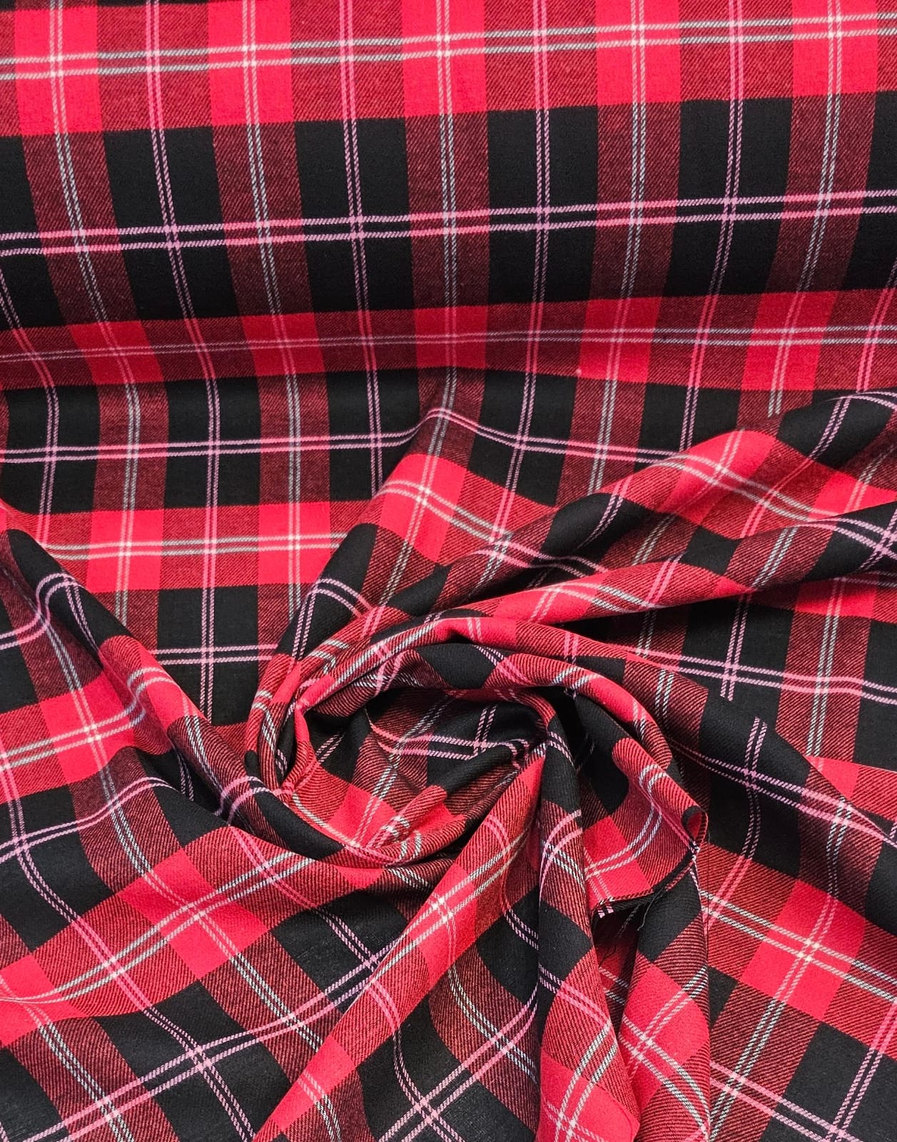 Flanela Xadrez Tricolor 115B
